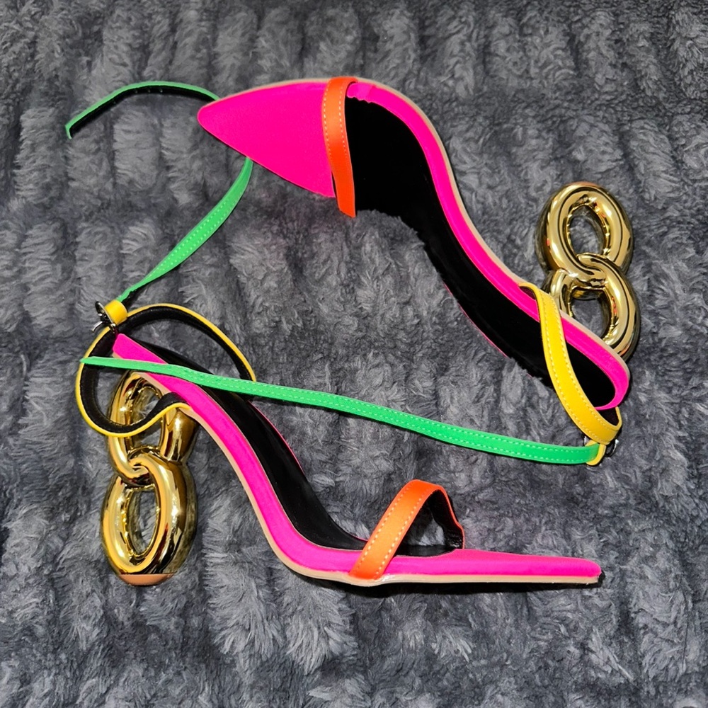 Colorful shein heels